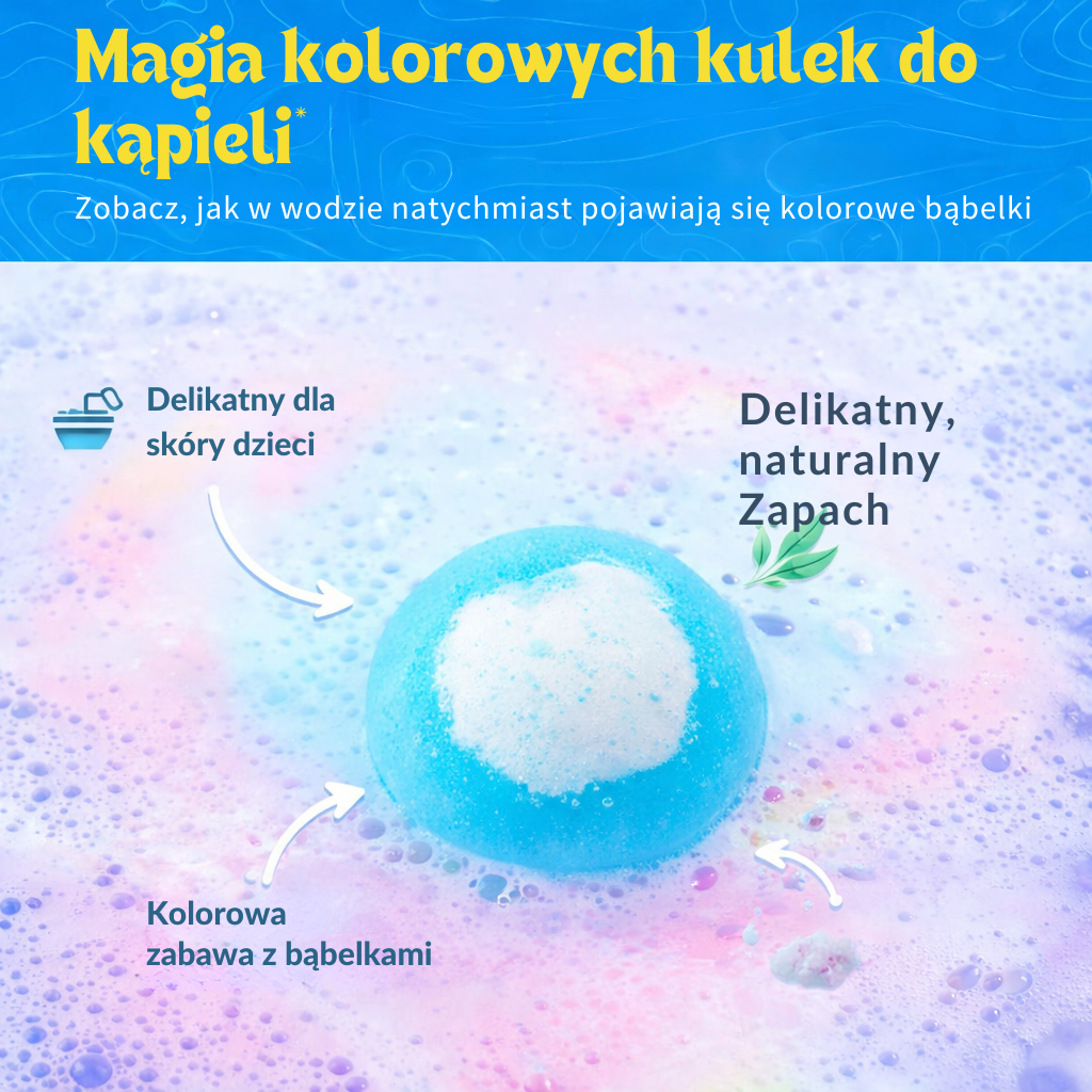 BankaBomb™ Zestaw Bomb Kąpielowych dla Dzieci