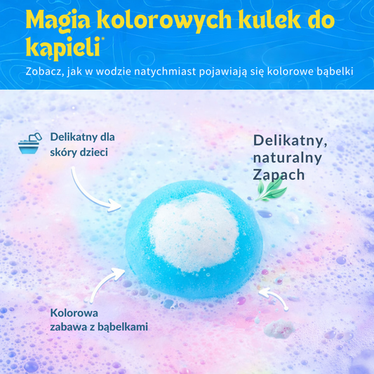 BankaBomb™ Zestaw Bomb Kąpielowych dla Dzieci
