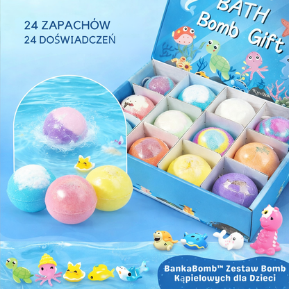 BankaBomb™ Zestaw Bomb Kąpielowych dla Dzieci